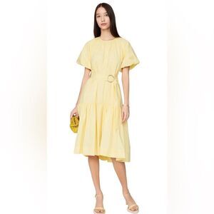 Eudon Choi Collective Cotton Midi Dress Size 4
